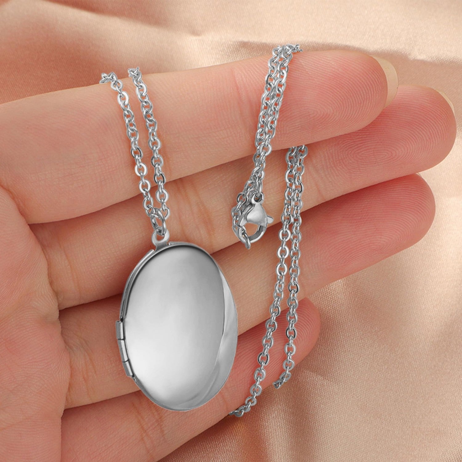 Photo Necklace - Square Photo Pendant - Custom Necklace - Photo Keepsake - Picture Necklace - Photo Jewelry - 25 mm / 1 in Square