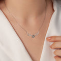 Plated Necklace for Women - Dainty Initial A-Z Stud Necklace, Hypoallergenic Non Tarnish Necklace, Personalized Christmas Birthday Gifts Trendy Jewelry