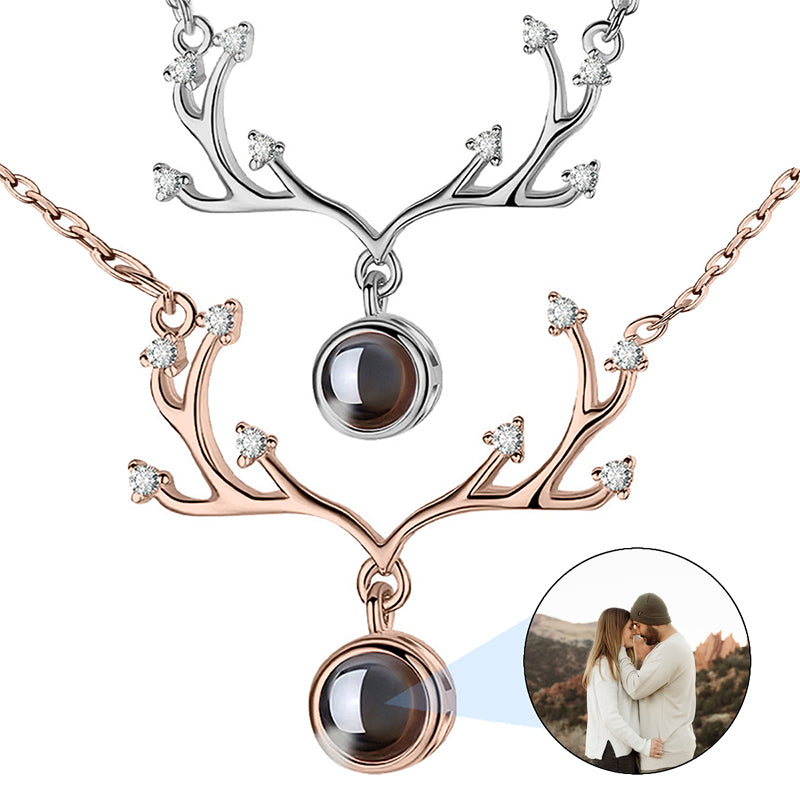 Custom Pet Photo Necklace: Sterling Silver Dog Cat Memorial Jewelry