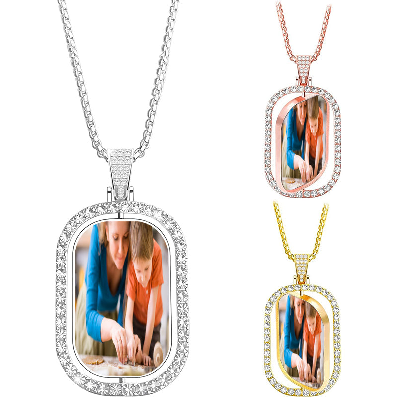 Custom Phoenix Name /Silver/Rose Bar 4 Sided Engraved Necklace, Phoenix Name or Text Option, Minimalist Phoenix Prism Necklace