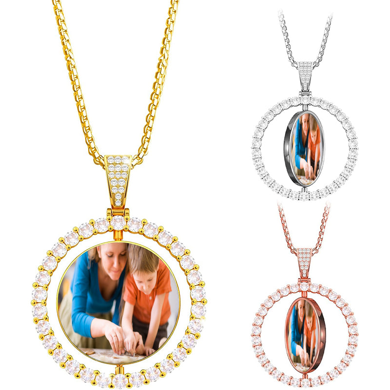 Initial Disc Necklace | Small Coin Initial Necklace | Letter Necklace | Delicate Monogram Necklace | Valentines Day Gift