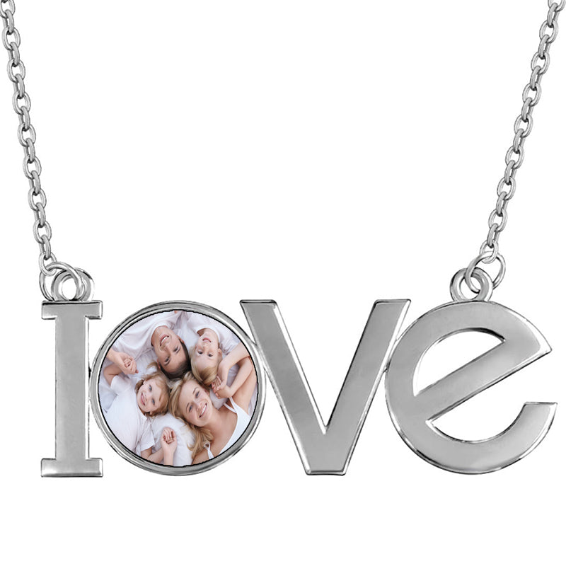 Custom Logo Necklace ? Company Logo Jewelry ? Drawing Necklace ? Wholesale Jewelry ? Personalized Gift For Coworker or Friend ? NM18