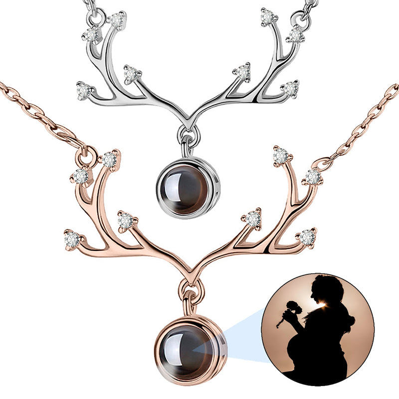 Custom Star Map Necklace, Engraved Personalized Night Sky Necklace, Great Gift for Mom, Memorial Necklace, Birthday Necklace, FN-181