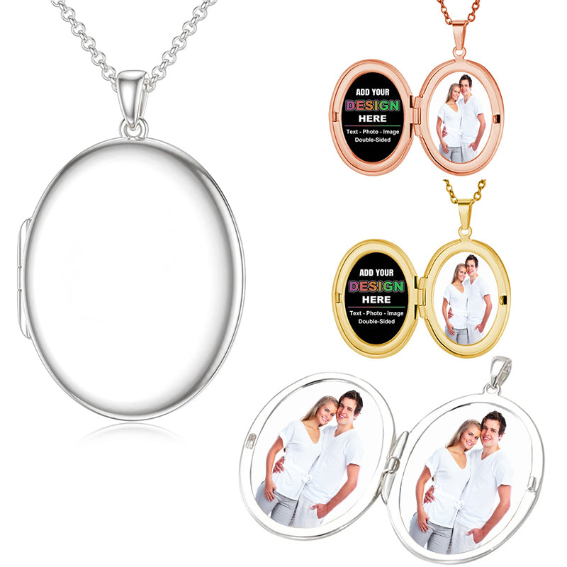 Initial Pendant Necklace Custom White Enamel Letter Charm Personalized Gift for Women