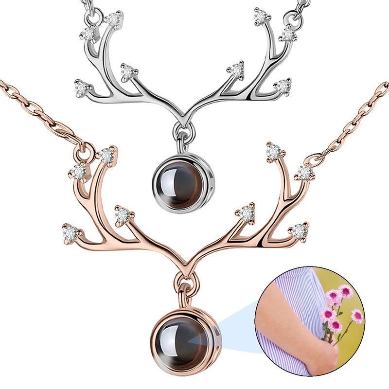 Custom Name Jewelry Set: Personalized Necklace & Hoop Earrings