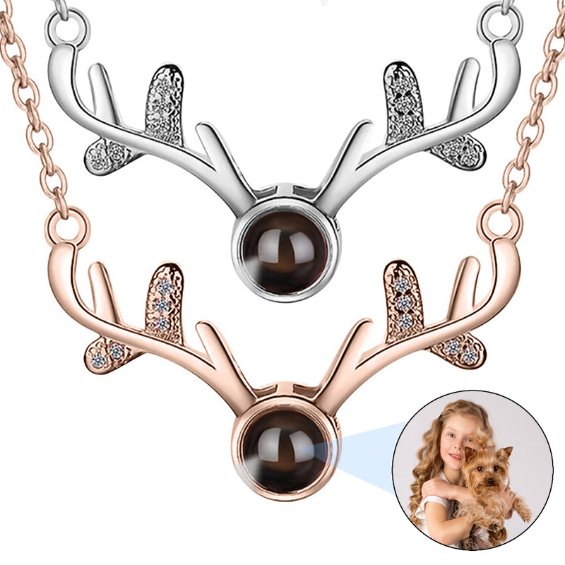 Rose Quartz Initial Necklace: Personalized Plated Birthstone Gem