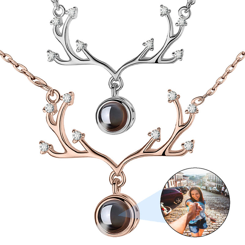 Name Necklace with Hearts, Multi Heart Pendant, Personalized Jewelry, Custom Name Necklace, Women Jewelry, Dainty Christmas Gifts