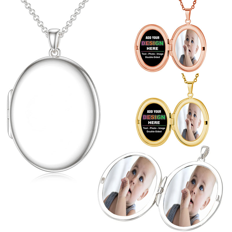 Custom Engraved Bar Necklace: Four-Sided Personalized Stainless Steel Pendant