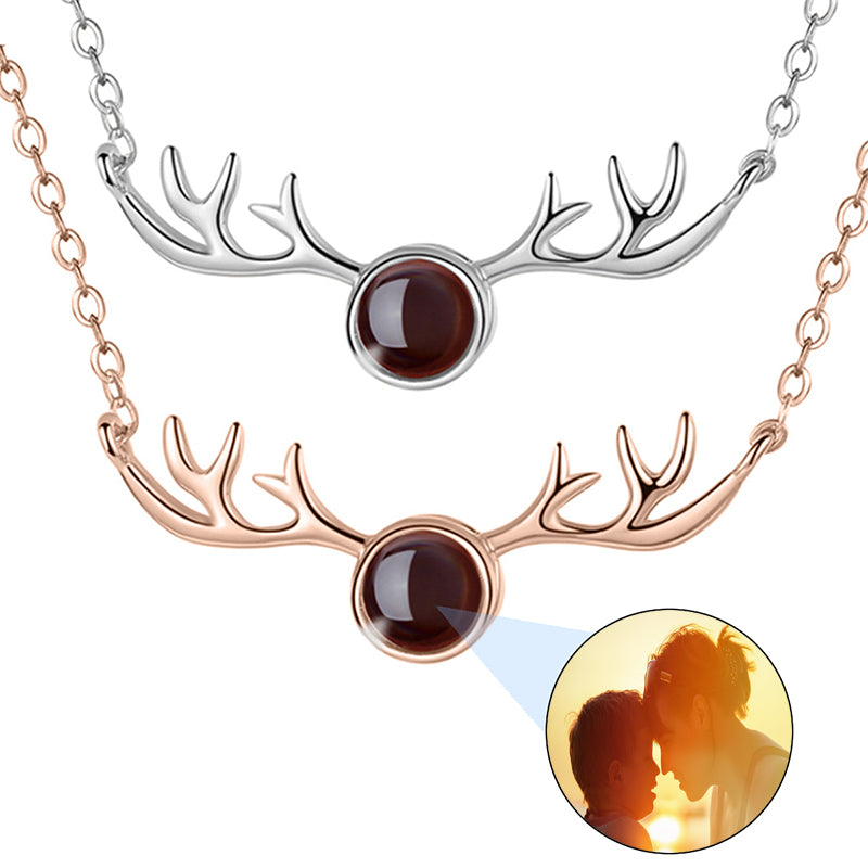 Picture Necklace Personalized Photo,Custom UV Eye Necklace for Men Customized Engraved Necklace with Photo Text Memorial Gifts for Women Dad Mom