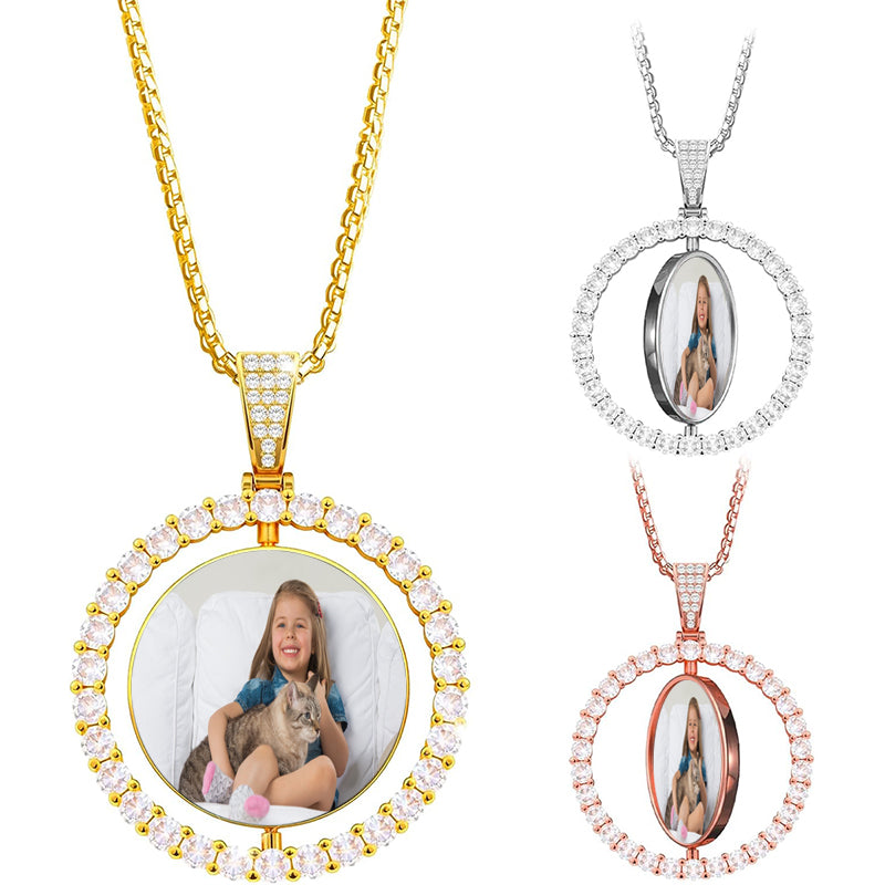 Custom Name Necklace for Women with Birthstone Real Personalized Birthstone Nameplate Necklace Jewelry Gift for Her