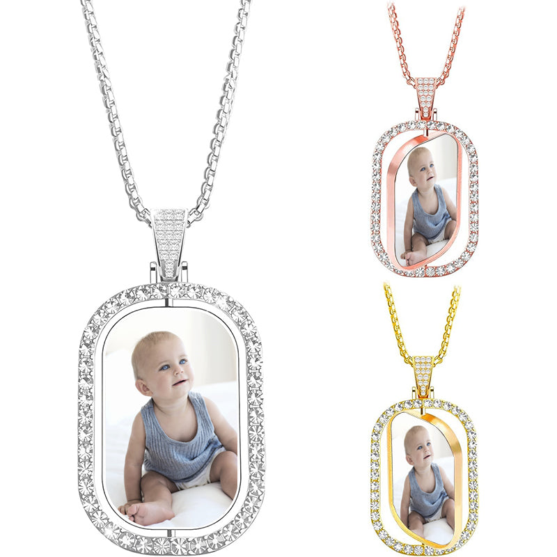 Initial Necklace: Personalized Sterling Silver Letter Pendant