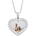 Filled Vintage Photo Locket Necklace: Personalized Keepsake