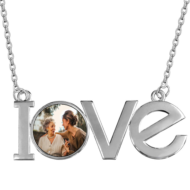 Personalized Initial Disc Necklace: Plated Tiny Jewelry