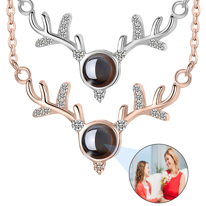 Sterling Silver Mother Daughter Heart Puzzle Necklace Set ? Personalized Initial Jewelry ¨C Family Christmas Gift