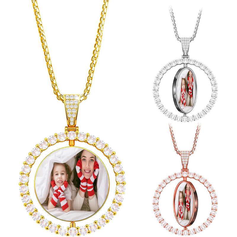 Custom Name Necklace for Men,Personalized Plated Customized Nameplate Necklace with Curb Chain/Figaro Chain Personalized Jewelry Gifts for Men Boyfriend Dad