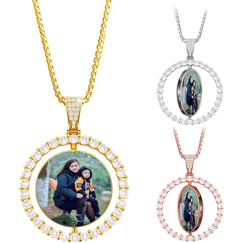 Custom Cute Kitty Name Necklace, Cat Face with Name Pendant, Mother's Day Gift, Cat Lover's Jewelry, Pet Lover Gift, Kitty Face Name Pendant