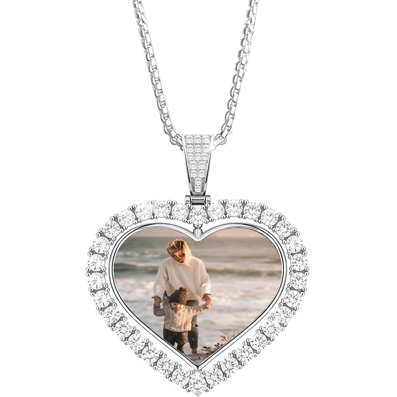 Name Necklace With Heart, Double Name Necklace, Custom Two Name Necklace, Couple Necklace, Christmas Gift, Personalized Gift for Mom