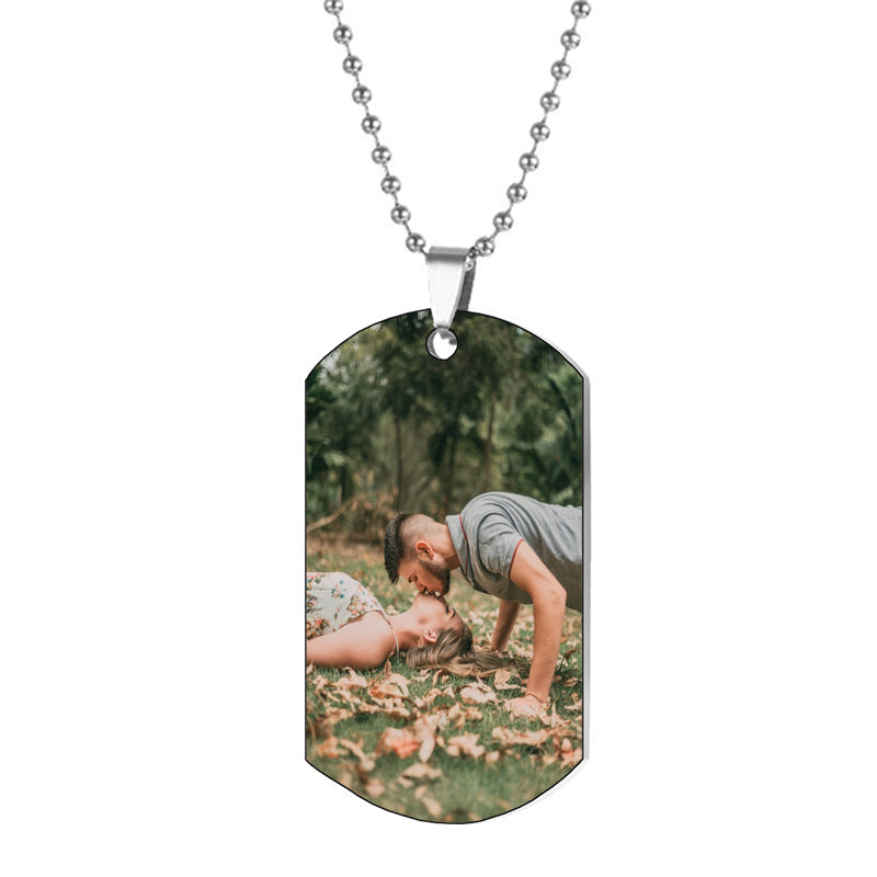 Envelope Locket Shape Necklace - Loss Family Friend - Carry on your Heart Photo Jewelry for Special Message - Memory Christmas Gift