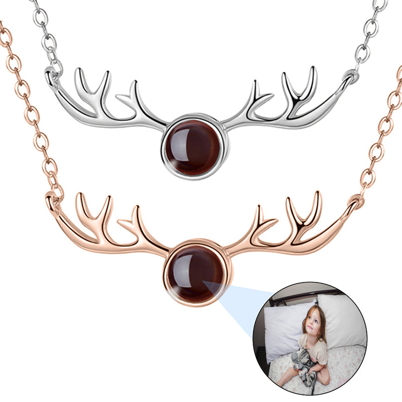 Wooden Photo Pendant - Engraved Wooden Necklace with Your Picture