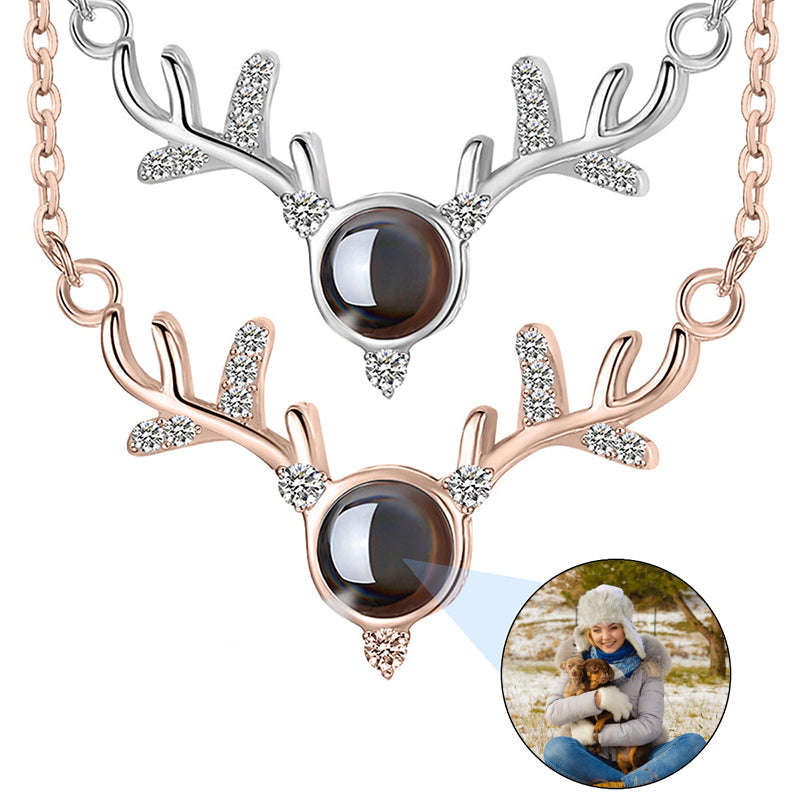 One of A Kind Christmas Gift for Women, Name Logo Necklace with Birthstone, Unique Monogram Name Necklace, Name Necklace for Birthday 1