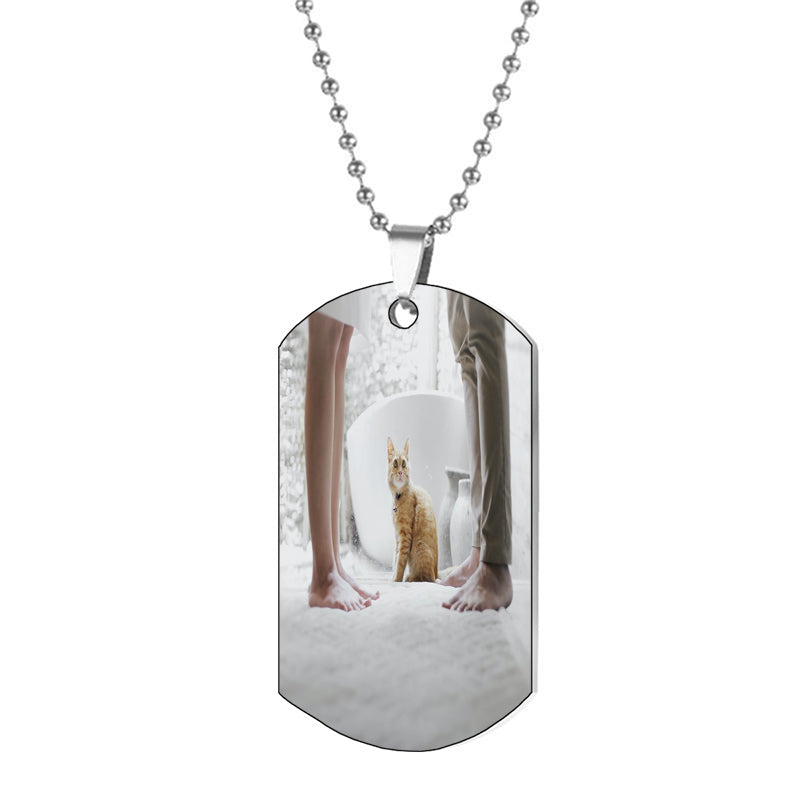 Custom Photo Necklace, Personalized Picture Necklace, Memorial Photo Necklaces, Memorial Jewelry Gift, Christmas Gifts for Her