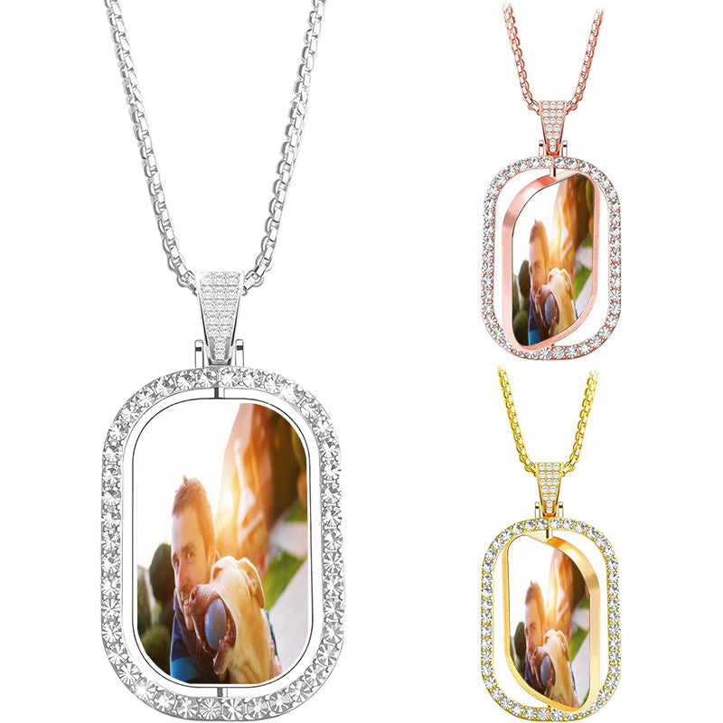 Heart Photo Necklace, Loss of Loved One Necklace, Personalized Memorial Gift, Remembrance Bereavement Gift, Custom Picture necklace,