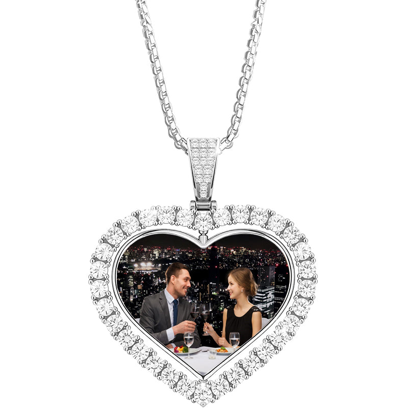 Star map locket necklace with photo for men, personalized birthday, anniversary & Valentines gifts for boyfriend and husband, astrology gift