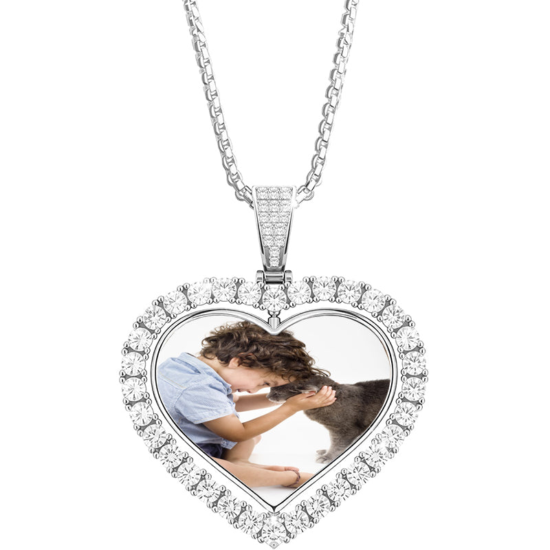 Personalized Name Necklace for Dad: Stainless Steel Link Chain