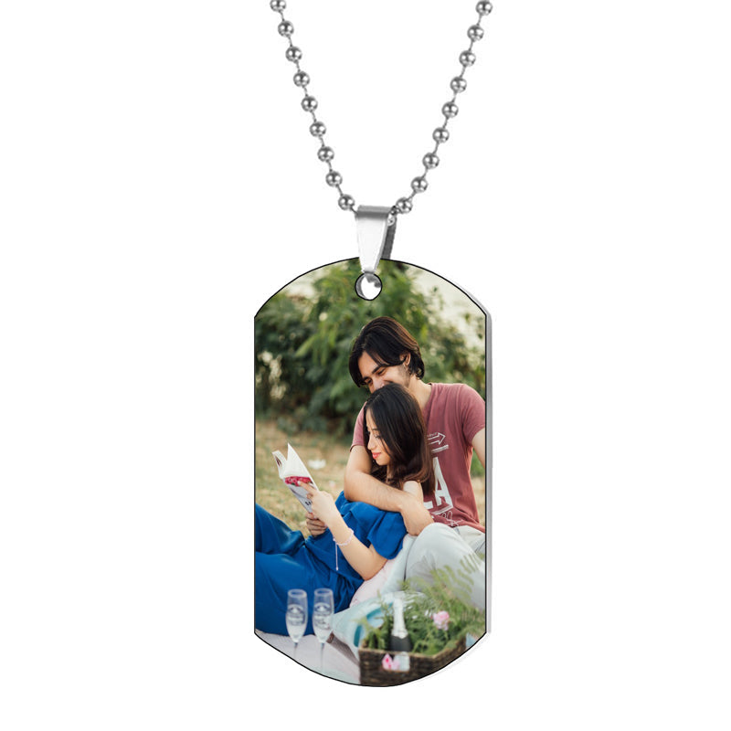 35+ Font Styles Customized Stainless Steel Name Necklace Personalized Letter Silver Rose Pendant Gift for her him mom son gf bf couples