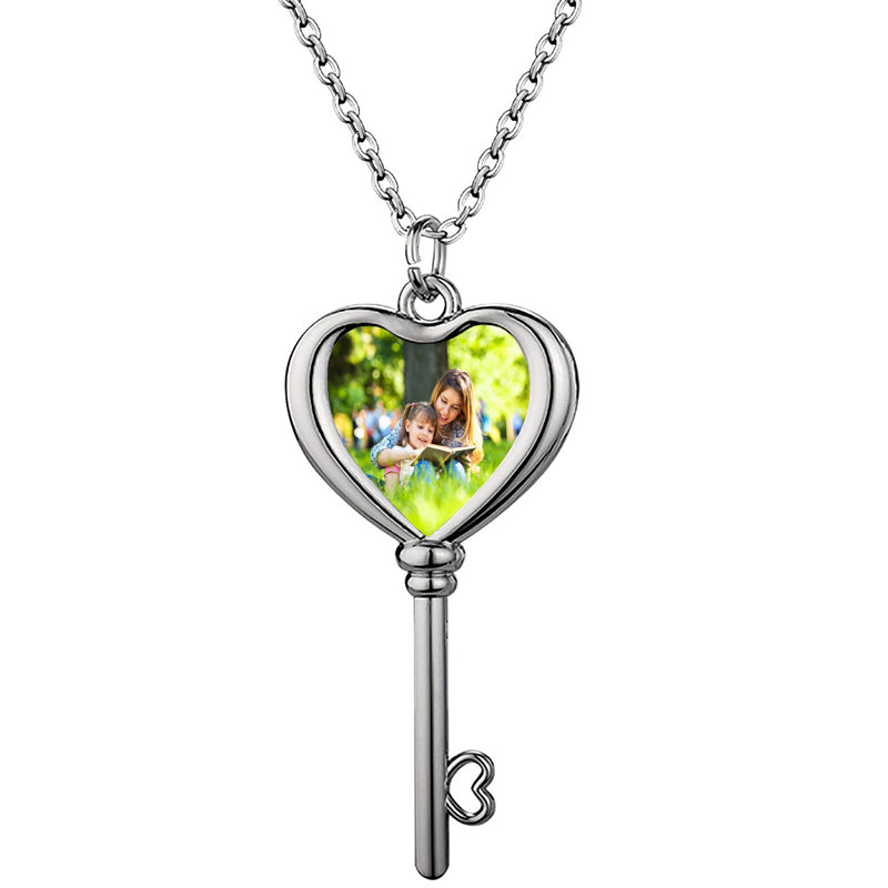 Silver Heart Locket Necklace, Flower Girl Necklace, Love Necklace, Keepsake Photo Frame, Personalized Initial Birthstone Jewelry Gift, N3306