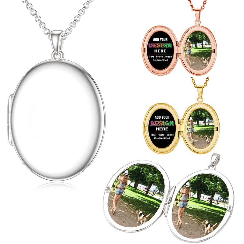 Initial Necklace for Women - Plated Initial Necklace Dainty Initial Letter Monogram Name Necklace for Women