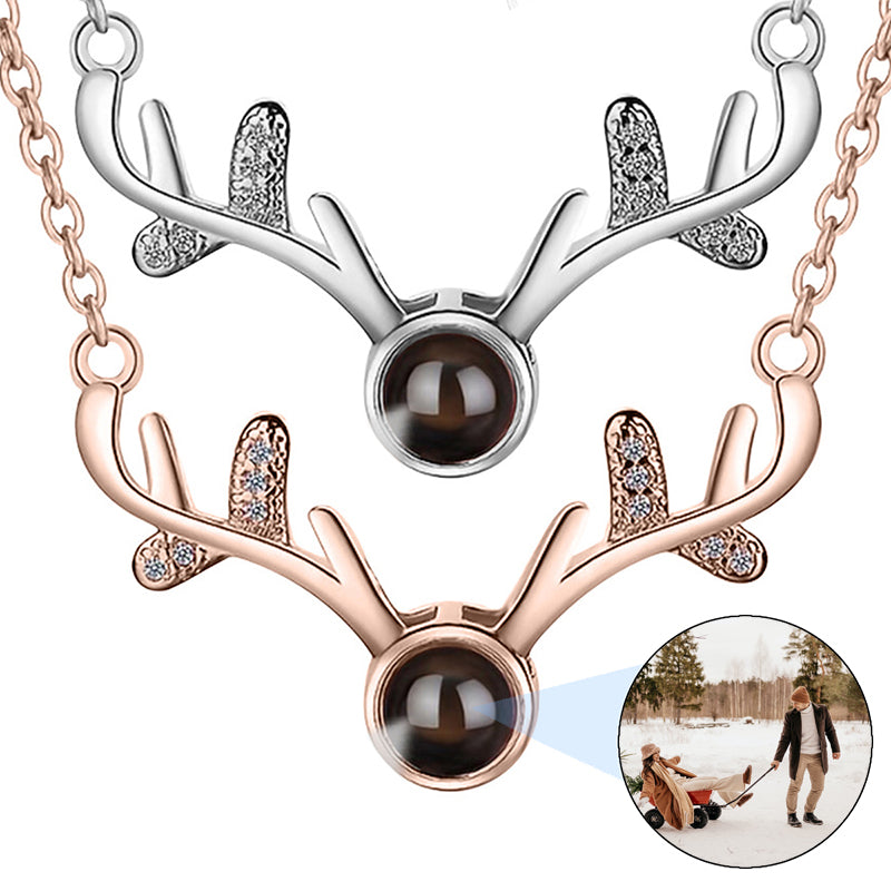 Photo Projection Necklace, Personalized Heart Projection Necklace ? Photo Necklace ? Projection Necklace ? Heart Necklace ? Memory Gift