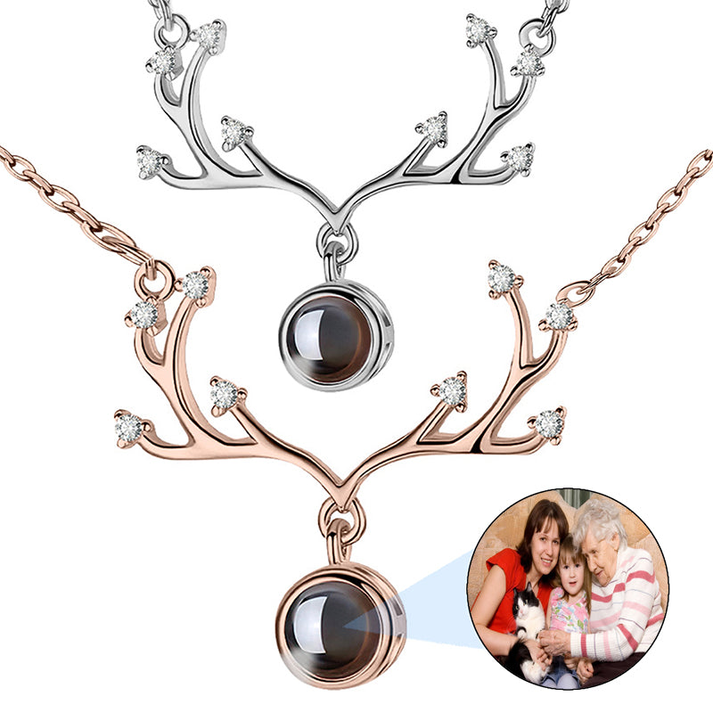 BUY 1 GET 1 FREE Personalized Couple Name Necklace with Crown & Heart, Custom Double Name Necklace, Jewelry Gift