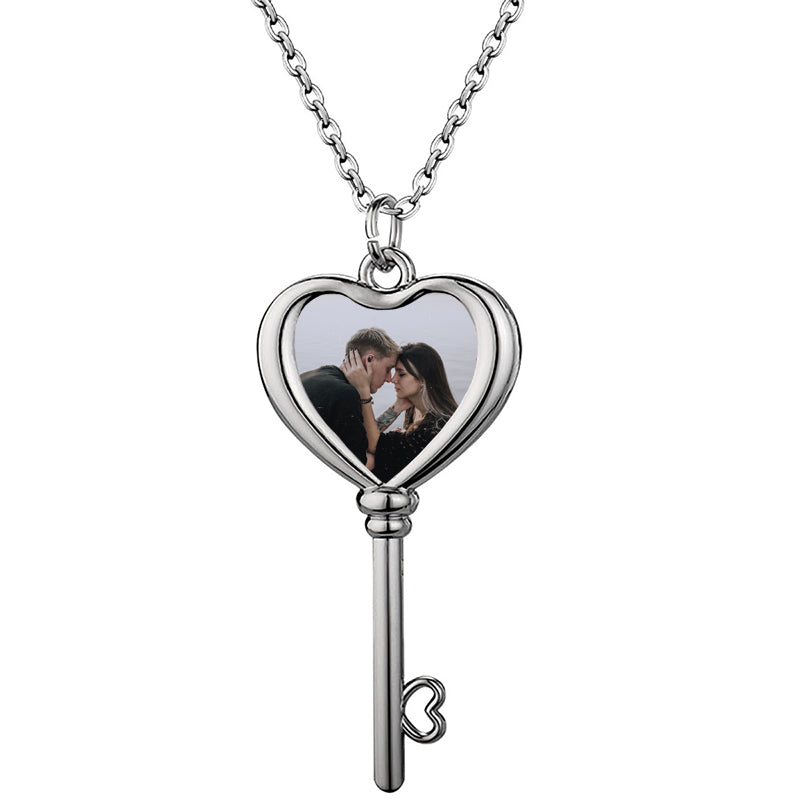 Personalized Heart Name Necklace Custom Any Names Stainless Steel Jewelry for Womens Graduation