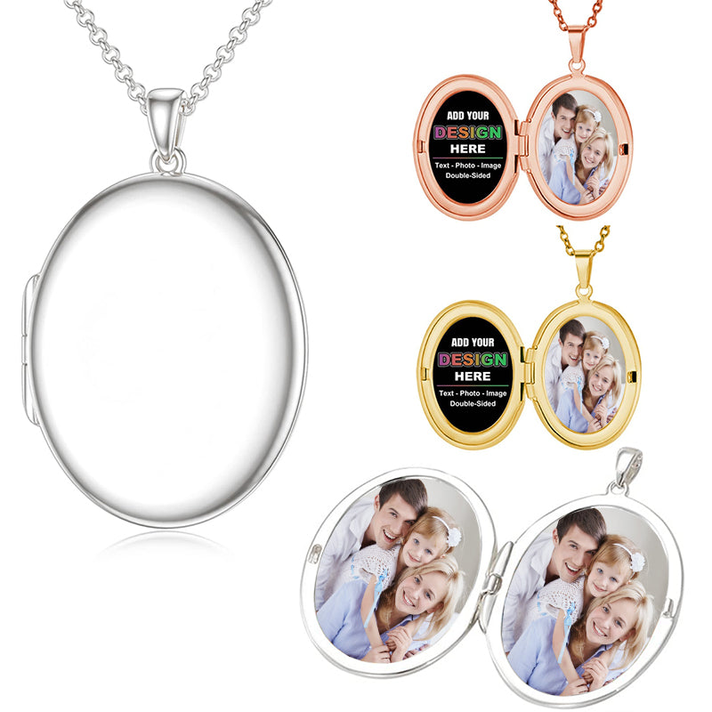 Solid Name Necklace: Personalized Dainty Jewelry