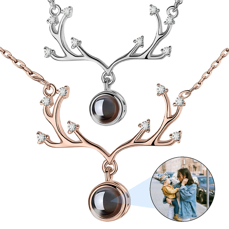 Solid Custom Name Necklace: Sideways Cross, Personalized Jewelry