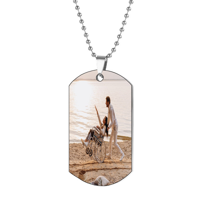 Custom Name Logo Necklace: Personalized Jewelry, Birthday Gifts,Christmas Gifts,Made In USA