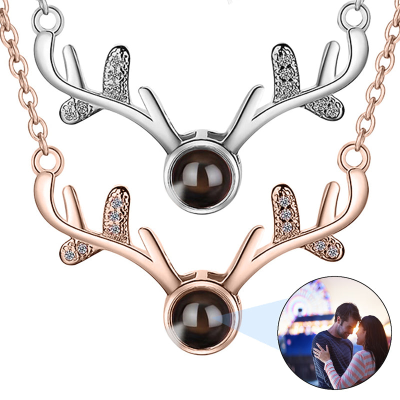 Personalized Engraved Heart Photo Necklace Double Plated Name Pendant Jewelry Wedding Anniversary Keepsake Photo Necklace Gift for Women