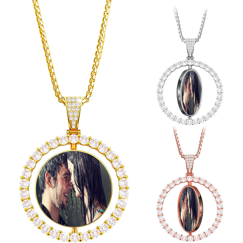 Personalized Oval Photo Locket, Custom Engraved Memorial Jewelry, Meaningful Anniversary Gift for Her, Gifts for Mom