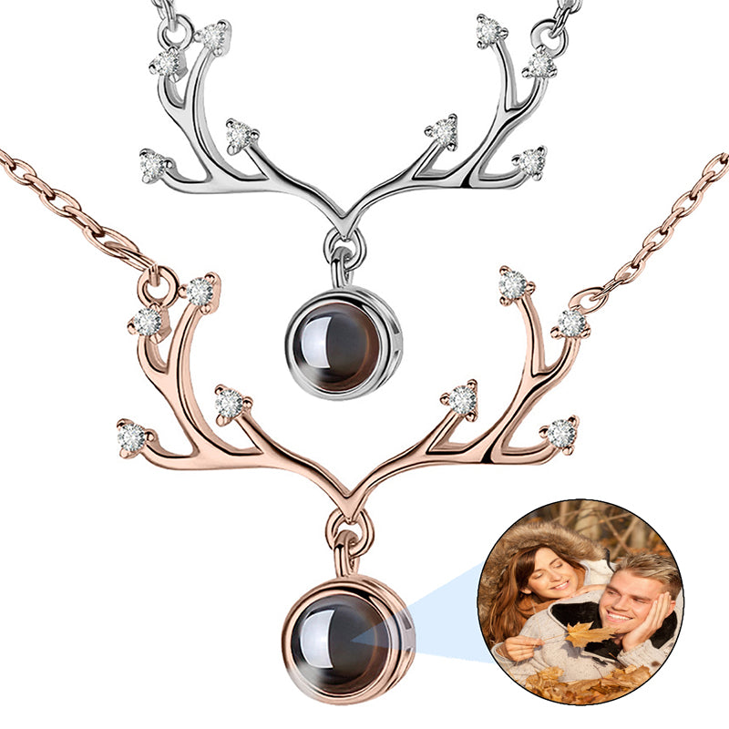 Couple Uniquely Engraved Text & Photo Necklace | Engraved Beads Pendant | Necklace With Photo | Dainty Engraved Pendant | Custom Photo Gifts