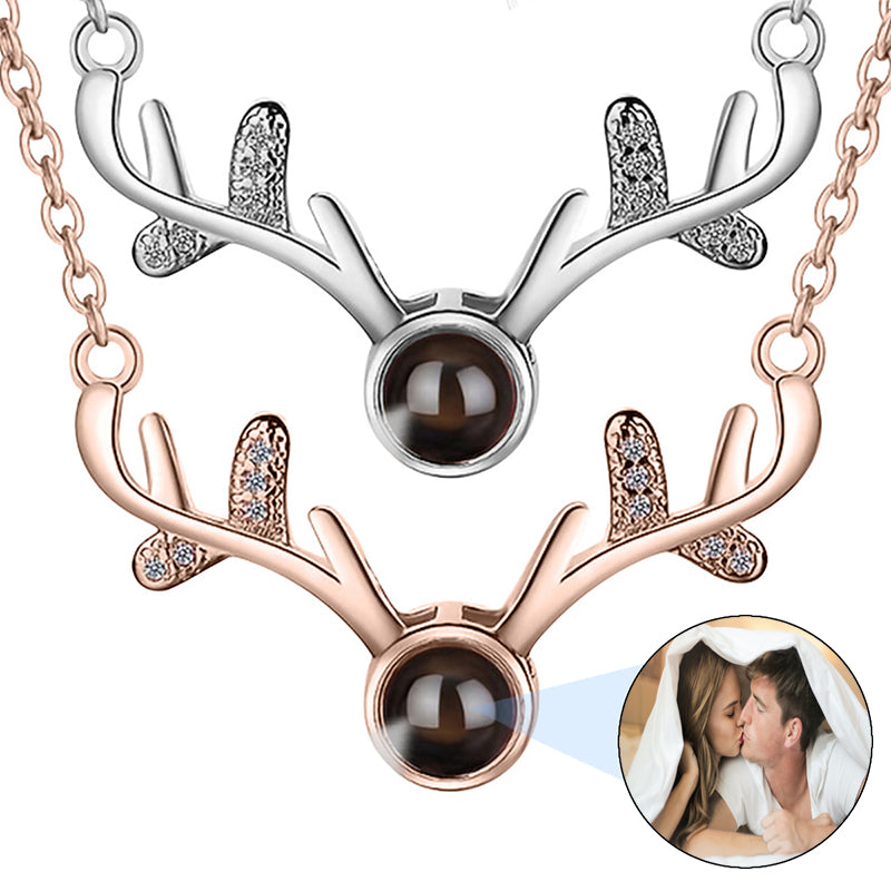 Custom Name Logo Necklace, Personalized Geometric Monogram Necklace