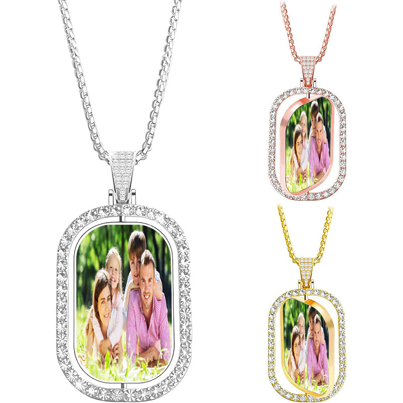 Personalized Birthstone Necklace for Women Custom Name Necklace with 1-6 Birthstones 925 Sterling Silver Engraved Text Christmas Mothers Day Anniversary Birthday Jewelry Gifts for Mom Wife Grandmother