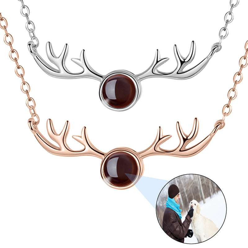 Custom Pet Necklace Personalized Dog Necklace for Women, Pet Memorial Gifts for Mom Dogs, Pet Memorial Jewelry, Christmas Gift for Dog Mom