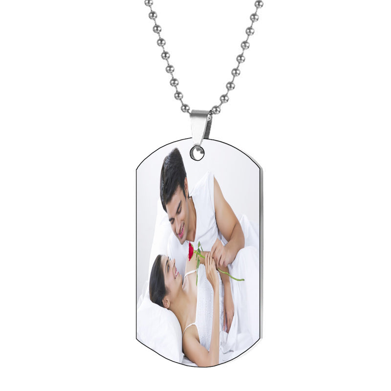 Personalized Acrylic Nameplate Necklace: Custom Colorful Jewelry