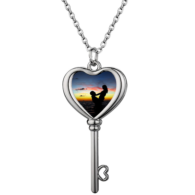 Custom Diamond Script Name Necklace, Personalized Bling Nameplate