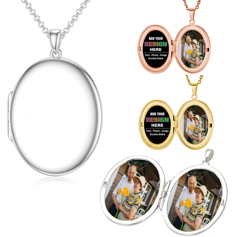 Personalized Sterling Silver Name Necklace with Heart - Engraved Nameplate Pendant, Only Pendant Available.