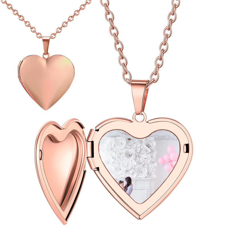 Custom Nameplate Necklace with Heart Birthstone, Women's Necklace Non-tarnish, Wedding Gift, Personalized Gift for Her