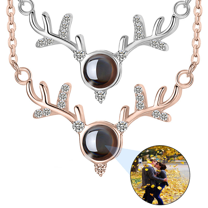 Heart Locket Necklace Picture Necklace for Girl Women Boy Kids Photo Secret Inside Storage Vintage Necklace Unicorn Deer Cat Pendant Kids Gifts Jewelry Young Girls Women