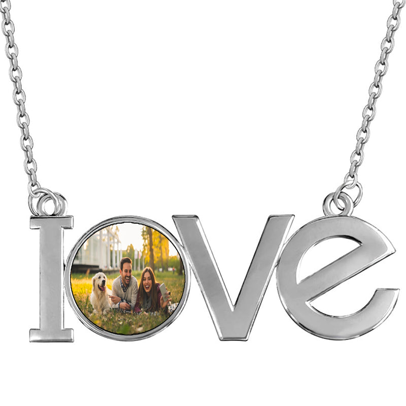 Personalization 6 Photos Locket Necklace, Custom Image Wings Ball Locket Necklace, Elegant Jewelry Openable Ball Pendant