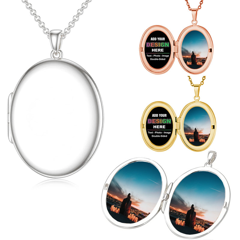 Projection Photo Necklace, Projection Jewelry for Women, Custom Memorial Gift, Photo Projection Necklaces, Anniversary Gift, Gift for Her